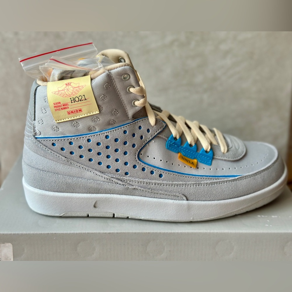 Air Jordan 2 x Union Grey Fog - Picture 2 of 10